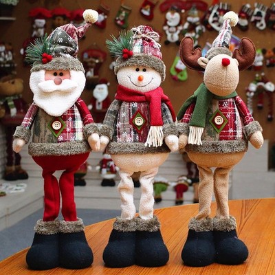3 Christmas dolls decorative plush dolls dolls merry christmas 1pc to choose from