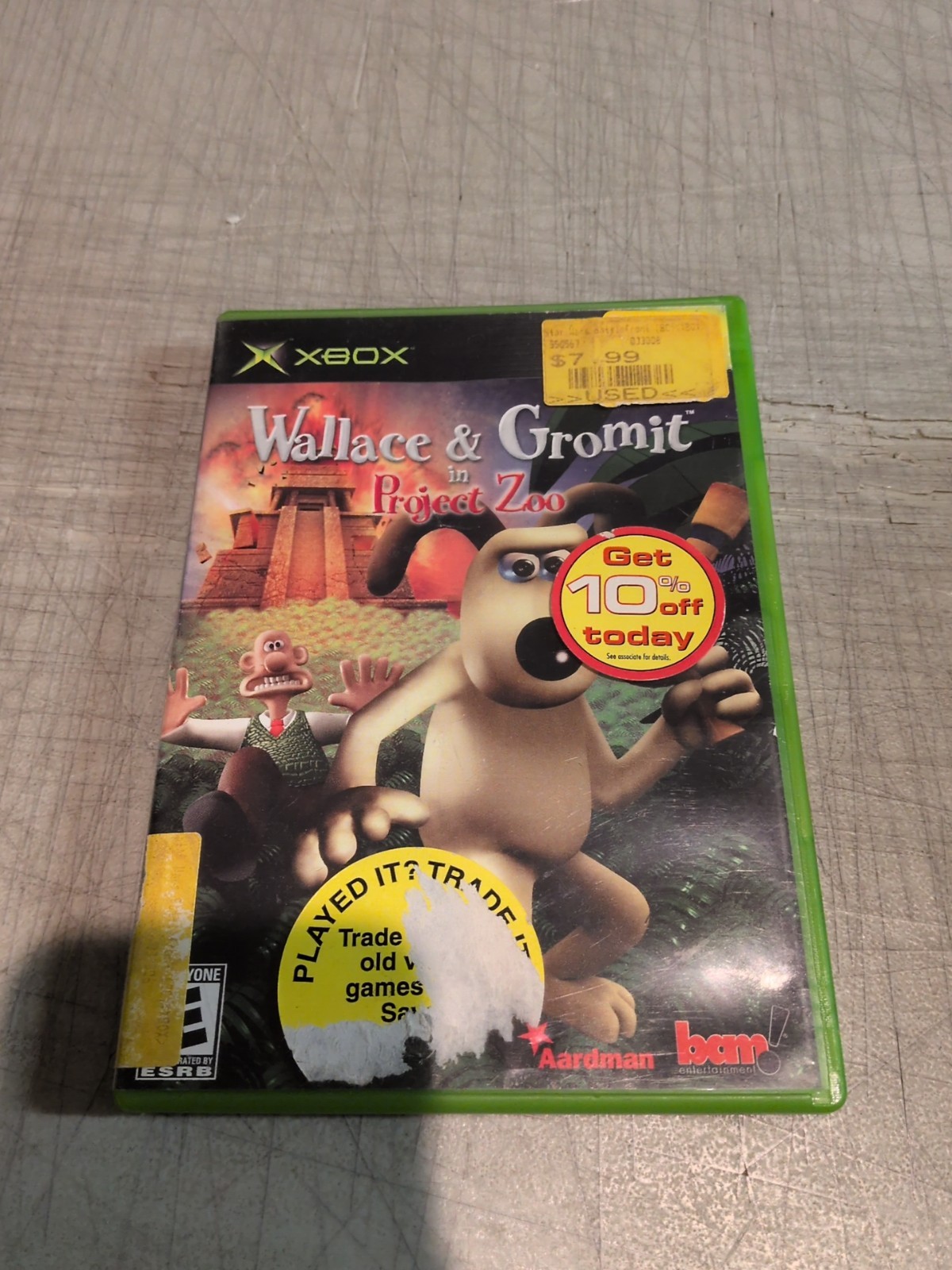 Wallace & Gromit in Project Zoo (Microsoft Xbox, 2003) 