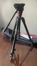 Manfrotto MVH500AH Fluid Head  755XB Tripod with Carrying Bag  Manual A 
