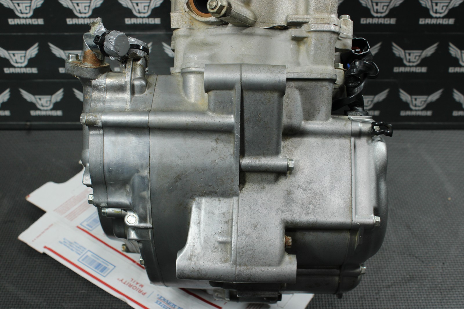 2018 SUZUKI RMZ250 COMPLETE OEM ENGINE MOTOR CRANKCASES TOP BOTTOM END NICE!