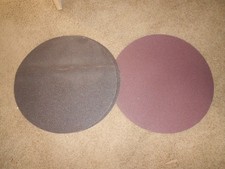 4-3M 24" Cloth Sanding Disc, 2-36 Grit, 2- 40 Grit, NEW
