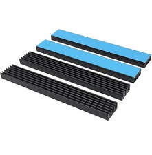 Aluminum Heatsink 14mm With Thermal Tape 100x14x6mm Radiator Cooler Fin 4 PCS