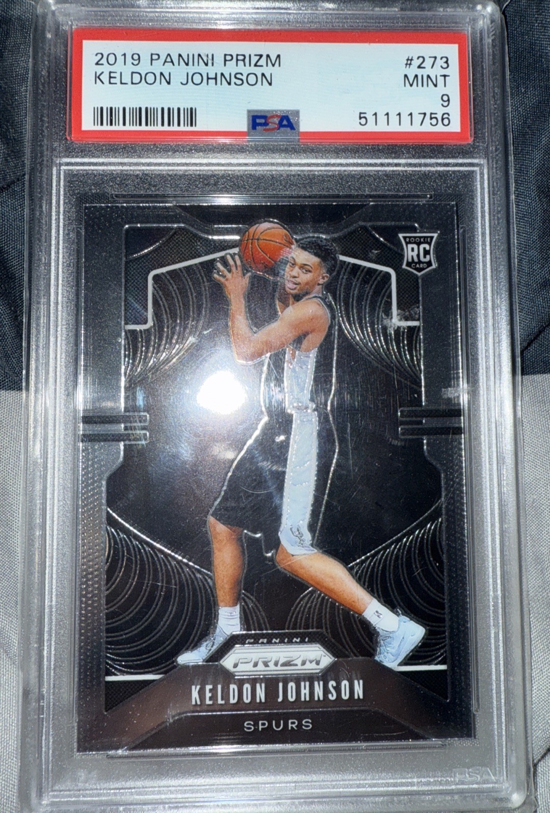 2019-20 Panini Prizm - Rookie Keldon Johnson #273 Silver Prizm (RC)