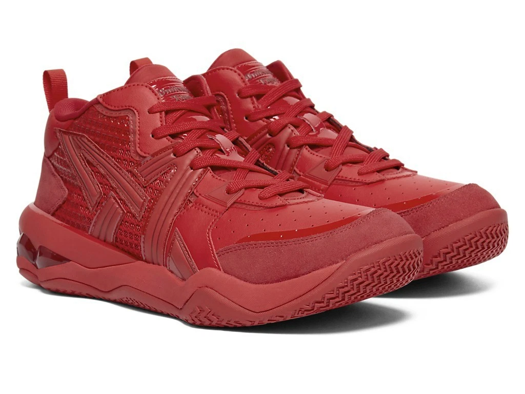 Onitsuka Tiger Casual Shoes for Men with Upper Leather Red  display picture 3