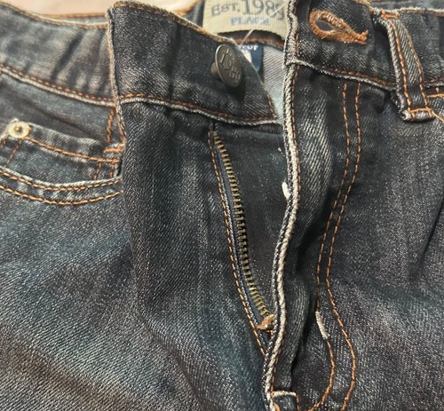 Girl's The Children's Place Bootcut Slim Medium Wash Blue Jeans Size 8 - Picture 5 of 8