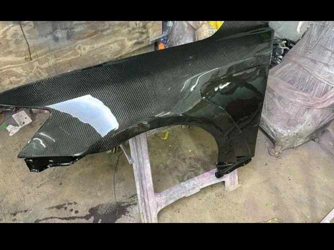 For Lexus IS 350 2006-2011  Pair Fenders Vents Carbon Fiber - Image 3 of 4