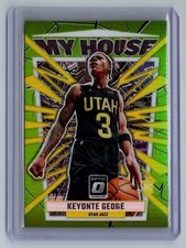 2023-24 Panini Donruss Optic My House Keyonte George #4 Lime Green Prizm /149 RC