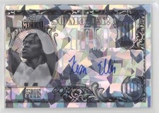 2021-22 Leaf Metal So Money Auto Silver Crystals Keon Ellis #SM-KE1 Auto fl4