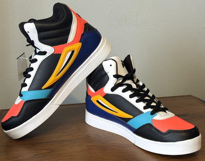 FILA Men's Mid-Top~Lace-Up~Multi-Color SNEAKERS (1FM01226-015) ~ Size 8.5 ~ NWOB