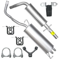 Auspuffanlage SchalldäMpferset Auspuff FüR VW VW Golf 4 IV 1.6 SchräGheck