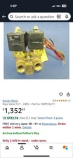 Milnor 96P016A71 Mixing Valve-220v.  Water Valve