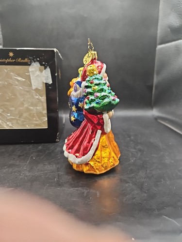 Christopher Radko Grande Ingresso Babbo Natale con Decorazione Albero di Natale 2004 - Foto 4 di 6
