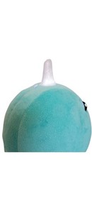 USED Fingerlings HUGS Nikki (Blue Glitter) Interactive Plush Narwhal WowWee