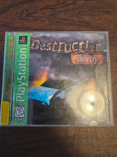 Destruction Derby Playstation 1 Game Used