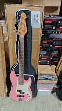 4 String Open Box Electric Bass Guitar US WH No Tariff Amplifier Strap 501