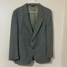Vintage Rare Oscar de la Renta Charcoal Blazer   wool 42 R