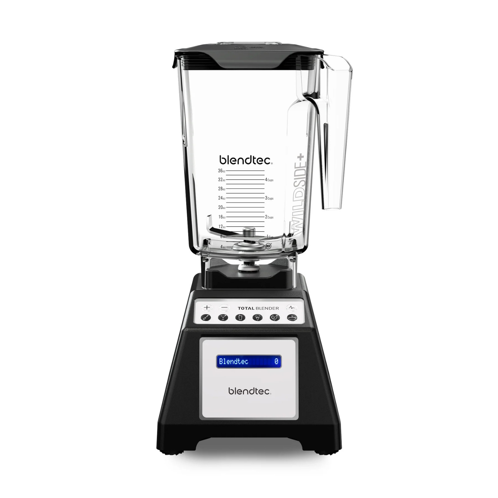 BlendTec Total Blender Black Model ES3 Variable Speed w 2 Pitchers & Lids tested