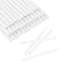 30pcs Mini Glue Stick 0.3"x3.9" High-Stick Hot Glue Gun Sticks, White 0.32 per stick