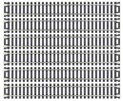 Atlas HO Scale Code 100 9'' Straight 6-Pack Model Train Track