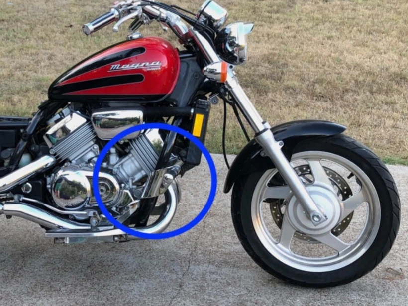 Clavijas delanteras Highway Clavijas delanteras Honda Magna VF750 M/C Enterprises 1994-2003 Foto 2 de 4