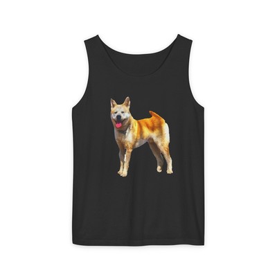 Akita Unisex Relaxed Fit Ringspun Cotton Tank Top - Whimsical