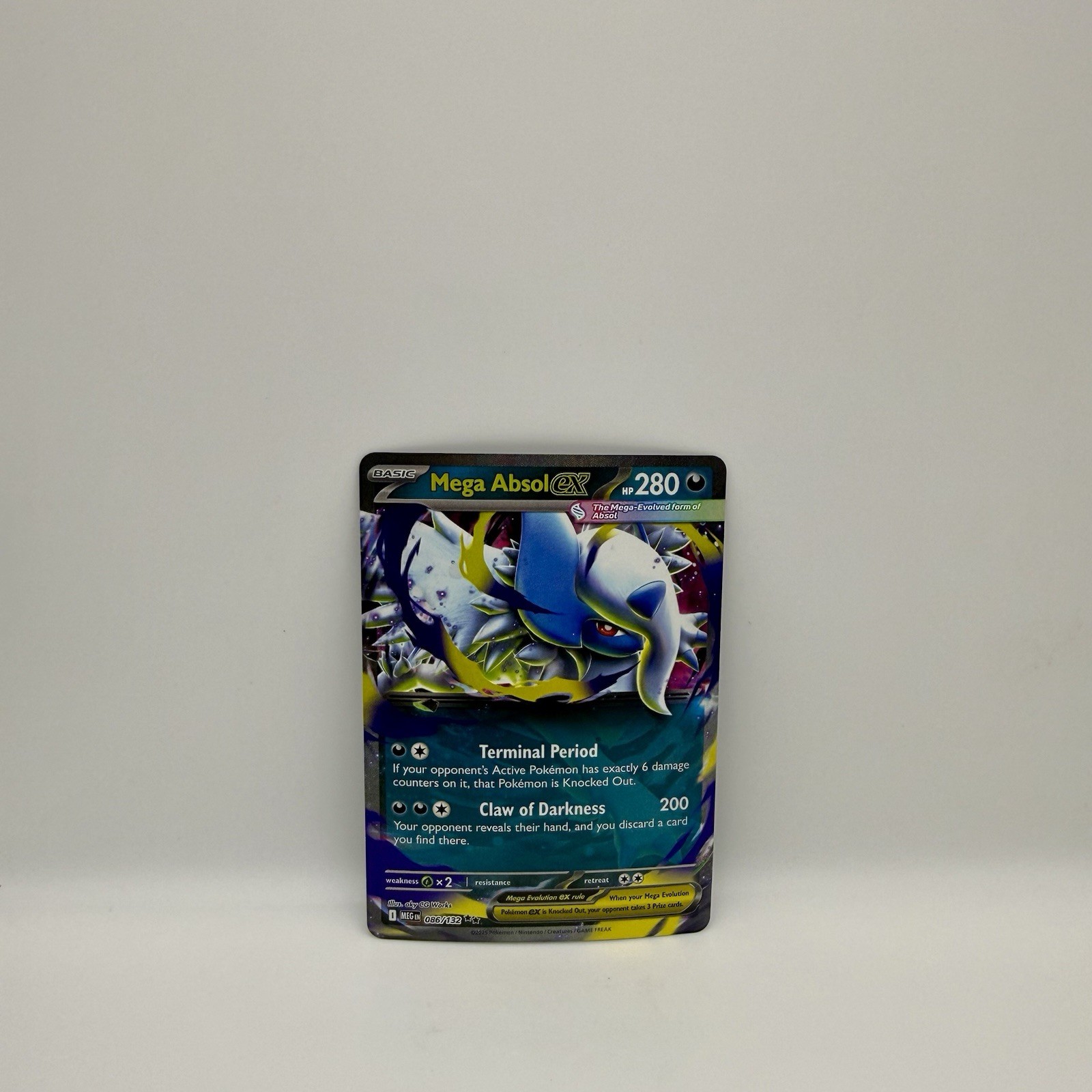 Mega Evolution Mega Absol ex 086/132
