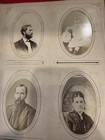 Antique Victorian Photo Album Locking Clasp Cabinet Cards Portrait Robert E. Lee — photo 9