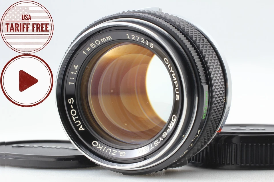 [MINT] Olympus OM System G Zuiko Auto-S 50mm f1.4 Lens For OM-1 OM-2N From JAPAN - image 3 of 4