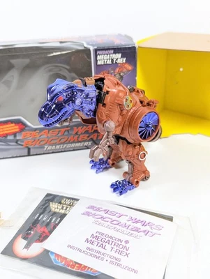 Transformers Beast Wars Biocombat Predacon Megatron Metal T-Rex - Damaged - Image 1 of 4
