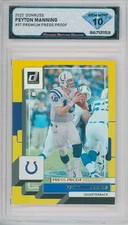 2022 Donruss PEYTON MANNING #57 Premium Press Proof Gold💎DSG 10 Gem Mint