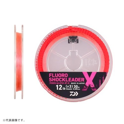 Daiwa Fluorocarbon Line Fluoro Shock Leader X Stealth Pink 25lb #7