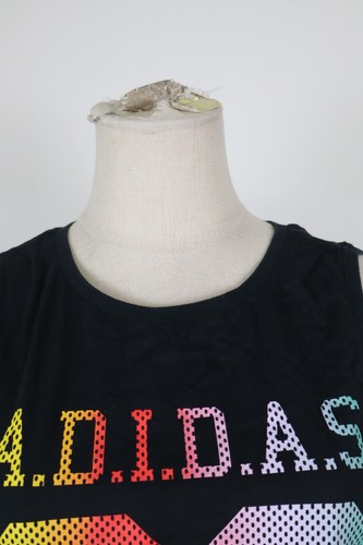 ADIDAS MAGLIA DONNA TG. 48 WOMAN CASUAL VINTAGE T-SHIRT TOP COTONE - Foto 2 di 7
