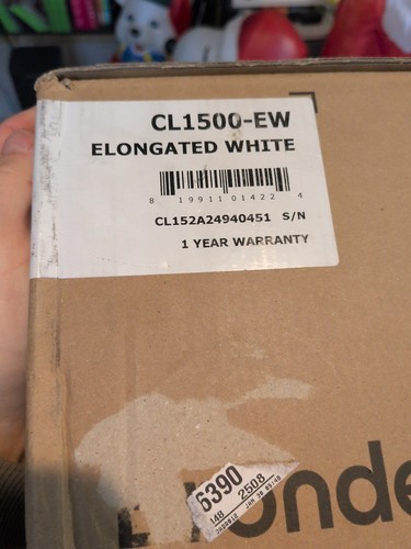 Neu! Brondell ELONGATED Swash CL1500 Advanced elektrischer Bidet WC-Sitz weiß L - Bild 2 von 3