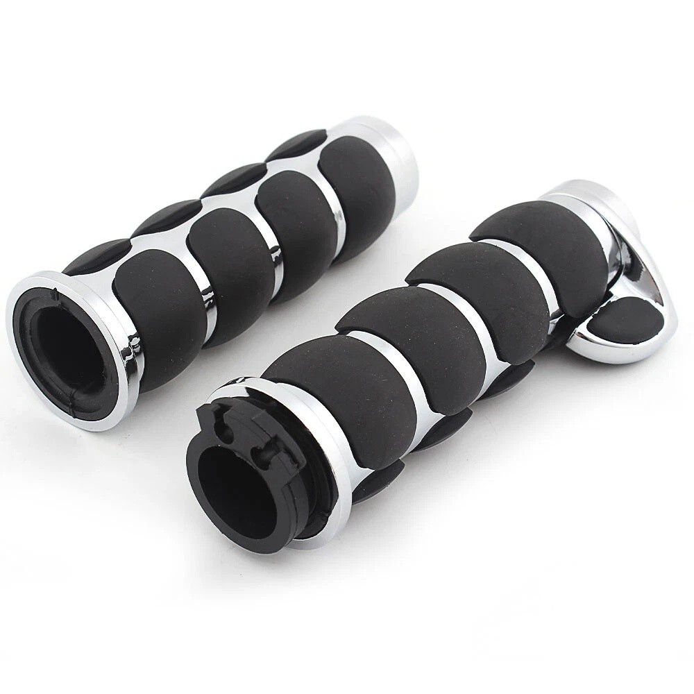 For Harley Road King Softail Electra Glide 1" Motorcycle Handle Bar Hand Grips