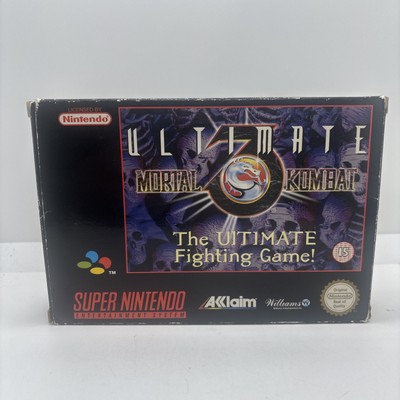 Spiel Mortal Kombat Ultimate 3 super nintendo Snes Pal Eur Eng