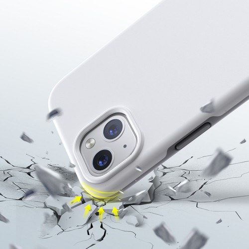Choetech MFM Anti-drop case etui Made For MagSafe do iPhone 13 mini biały (PC011 - Picture 2 of 7