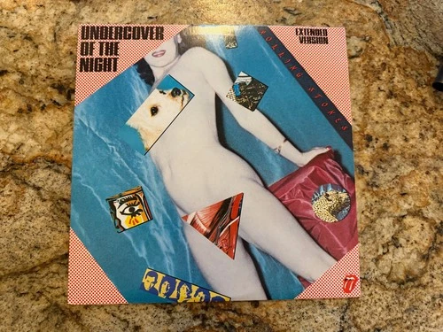 Rolling Stones Undercover Of The Night 1983 Extended Version 12”