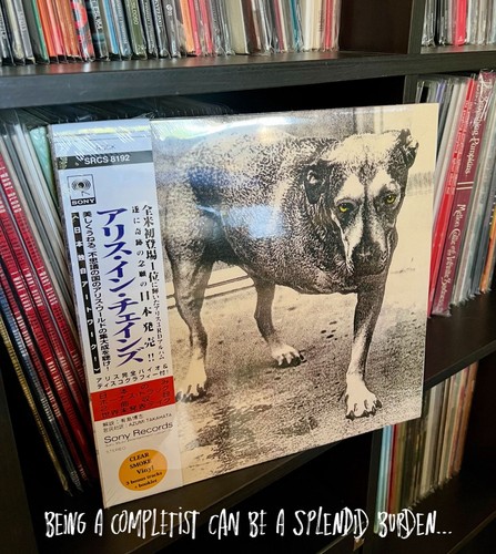 Alice in Chains Reissue 2LP Orange Vinyl Japanese OBI Sealed MINT