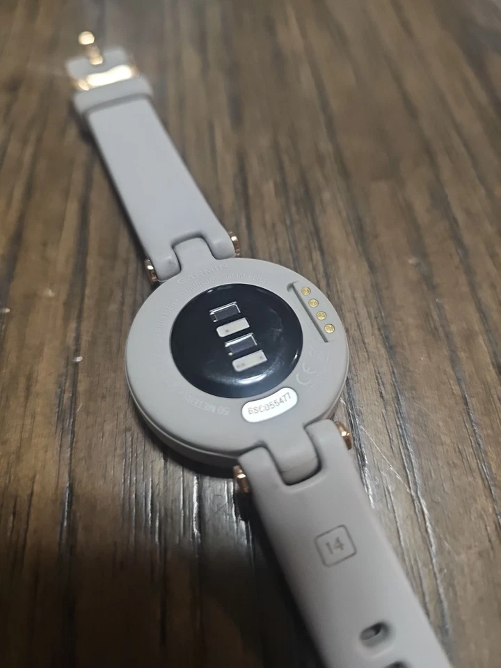 Garmin Lily Sport Edition Smartwatch Fitness Light Sand/Rose Gold Tested - Image 3 of 4