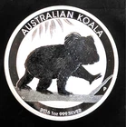 New Listing2016 Koala Australia Perth Mint Elizabeth Vtg Bullion-0.999 Silver 1 Oz Art Coin