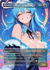 MTG - Grand Arbiter Augustin IV - Fanart Borderless Style - EDH / Playtest