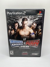 WWE SMACKDOWN VS RAW 2010 FEATURING ECW ORIGINAL playstation 2 ps2 GAME W/ CASE