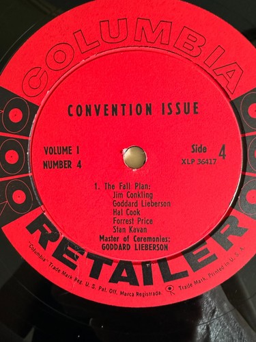 Rare Convention Issue Columbia Records Vinyl LP 1955 Mahalia Jackson Satchmo + - Picture 12 of 12