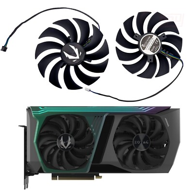 Zotac RTX 3070 AMP Holo Replacement GPU Fan Set (OEM)