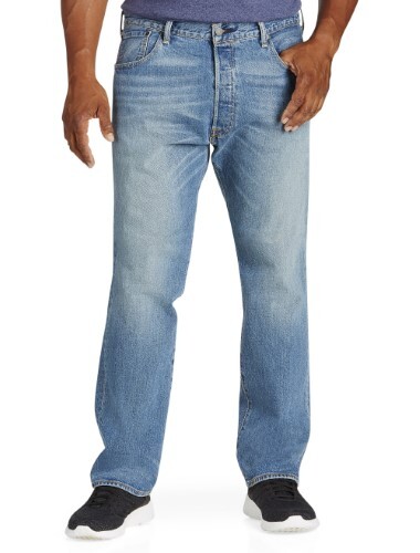 Levi's 501 Original Fit 2-Way Stretch Men's Jeans (Big & Tall) 50x30 - Picture 1 of 1