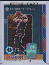 ZACH LAVINE PRIZMS SILVER Premium Stock Basketball CHICAGO BULLS Frequent Flyers