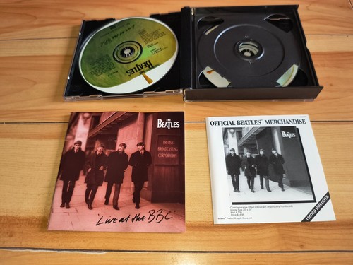 THE BEATLES - Live At The BBC 2xCD Fatbox Canada 1994 Mono 7243 8 31796 2 6 - Bild 3 von 4