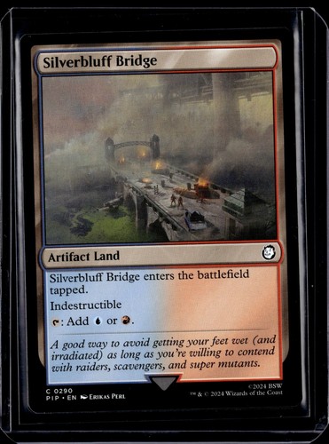 Silverbluff Bridge - 290 - PIP - NM - MTG Magic the Gathering - Picture 1 of 1