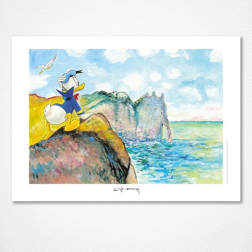 Donald & Daisy Inspired By Claude Monet - Tony Fernandez - Exclusive Edition - Picture 2 of 4