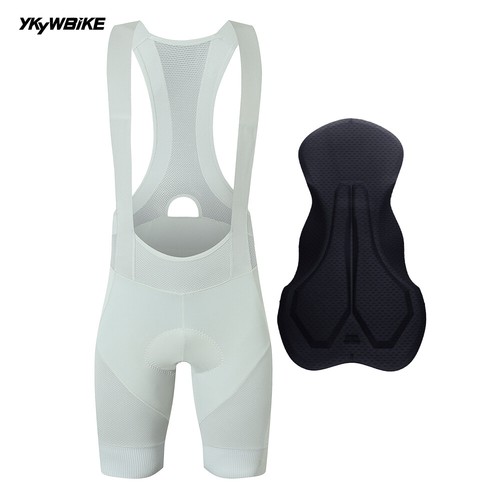 YKYWBIKE Para hombres Ciclismo Culotte con tirantes Bicicleta de Carretera Baberos Bicicleta Medias MTB Babero Pantalones - Imagen 5 de 112